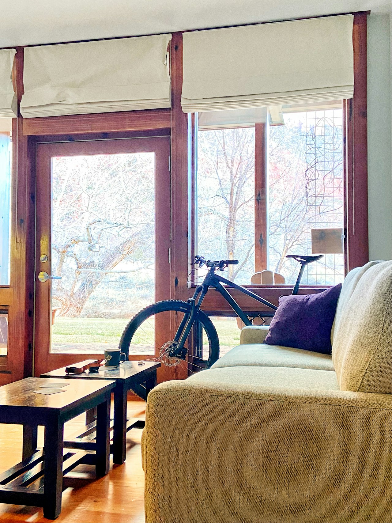 Dusted and detailed living space